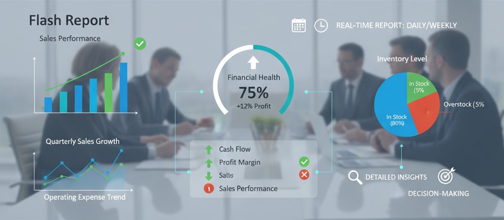 What is a Flash Report and How to Create Them Effectively