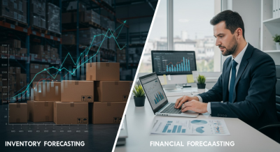 inventory forecasting vs financial forecasting